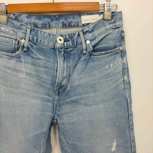アッパーハイツ upper hights THE STELLA ザ ステラ コットンストレッチデニム ガールフレンドフィット スリムテーパード デニムパンツ レディース US:25