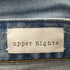 アッパーハイツ upper hights THE STELLA ザ ステラ コットンストレッチデニム ガールフレンドフィット スリムテーパード デニムパンツ レディース US:25