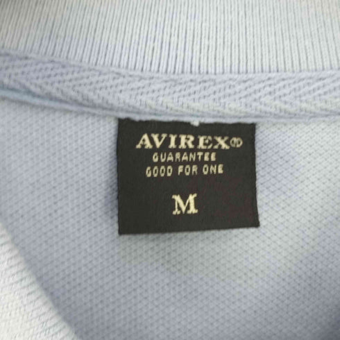 アヴィレックス AVIREX NAVAL PATCHED POLO SHIRT ネイバルパッチポロシャツ メンズ import:M