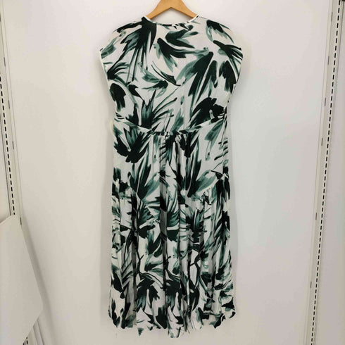 バイマレーヌバーガー BY MALENE BIRGER SUMMERLIE 総柄Vネックノースリーブワンピース レディース DE:32