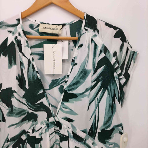バイマレーヌバーガー BY MALENE BIRGER SUMMERLIE 総柄Vネックノースリーブワンピース レディース DE:32