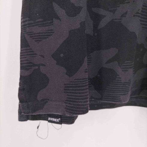 アヴィレックス AVIREX NAVY SEALS POLO ネイビーシールポロシャツ メンズ import:M