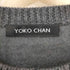 ヨーコチャン YOKO CHAN ニット ワンピース ミニ チュニック ノースリーブ レディース JPN:36