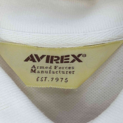 アヴィレックス AVIREX NAVY SEALS POLO ネイビーシールポロシャツ メンズ import:M