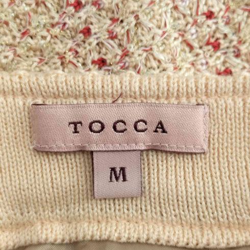 トッカ TOCCA 洗える AQUARIUM ニットスカート ツイードフレアスカート レディース JPN:M