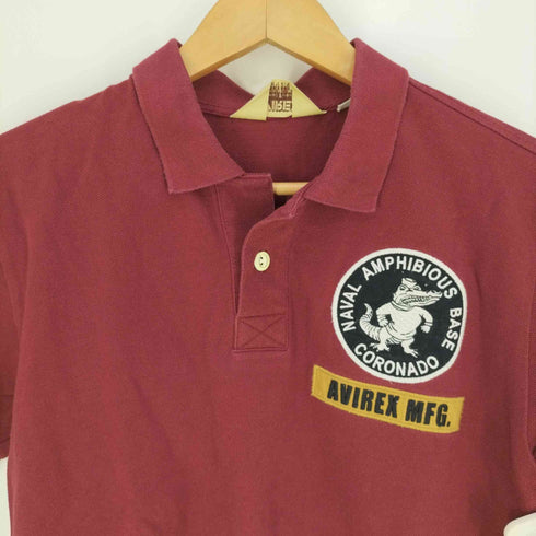アヴィレックス AVIREX N.A.B.CORONADO POLO SHIRT コロナドポロシャツ メンズ import:M