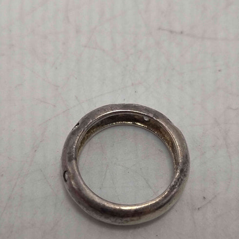 フォリフォリ Folli Follie Silver 925 刻印 SV ドットピンキー シルバー リング レディース 3号