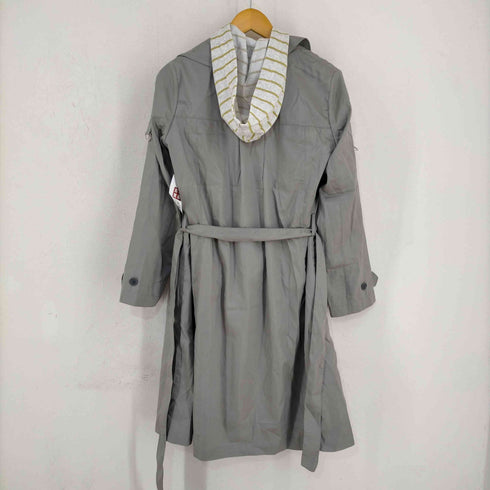 センソユニコ SENSOUNICO トレンチコート ラメボーダーパーカーライナー付き レディース JPN:38