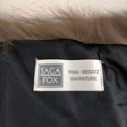 サガフォックス SAGA FOX ティペット マフラー 成人式 フォックスファー レディース