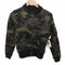ディーゼル DIESEL ミリタリー ニット ジップアップブルゾン レディース import:XS