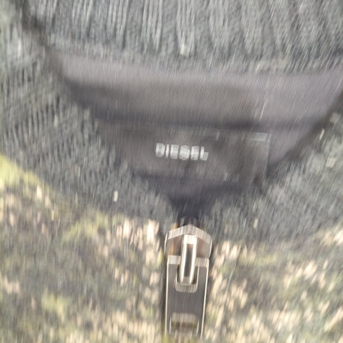 ディーゼル DIESEL ミリタリー ニット ジップアップブルゾン レディース import:XS