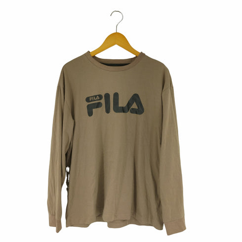 フィラ FILA フロントプリント L/S Tシャツ メンズ 3XL