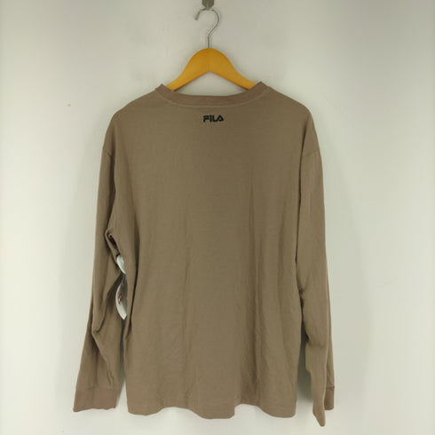 フィラ FILA フロントプリント L/S Tシャツ メンズ 3XL