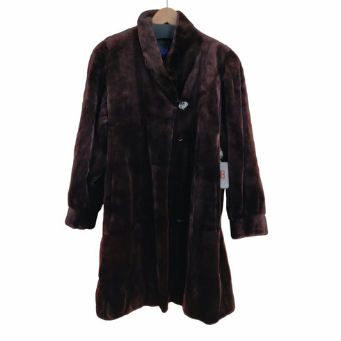 サガミンク SAGA MINK 金サガ 毛皮コート ロング シェアード ミンクファー レディース