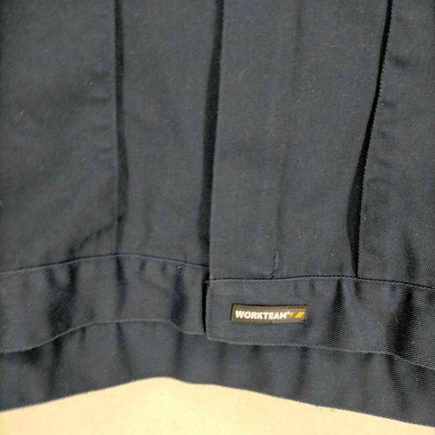 WORK TEAM バイカラー比翼ジップワークジャケット メンズ JPN:XL