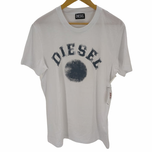 ディーゼル DIESEL プリントクルーネックTシャツ メンズ JPN:L