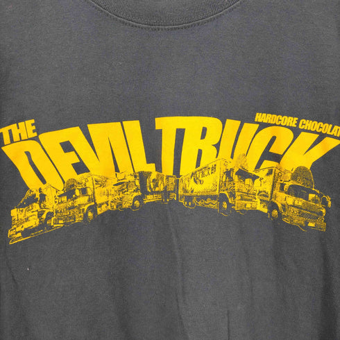 ハードコアチョコレート HARDCORE CHOCOLATE THE DEVIL TRUCK 日本映画 クルーネックtシャツ メンズ JPN:M
