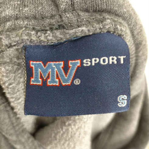 エムブイスポーツ MV SPORT ワッペン装飾 プルオーバーパーカー メンズ JPN:S