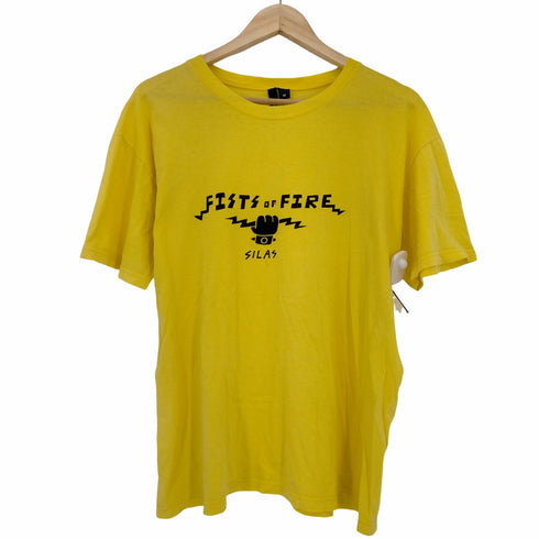 サイラス SILAS 00s FISTS OF FIRE 裏原 クルーネックTシャツ メンズ JPN:M