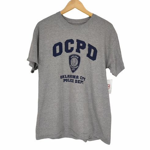 POLICE プリント半袖Tシャツ メンズ