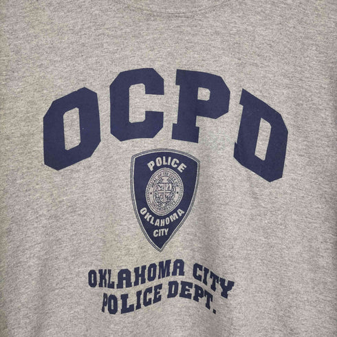 POLICE プリント半袖Tシャツ メンズ