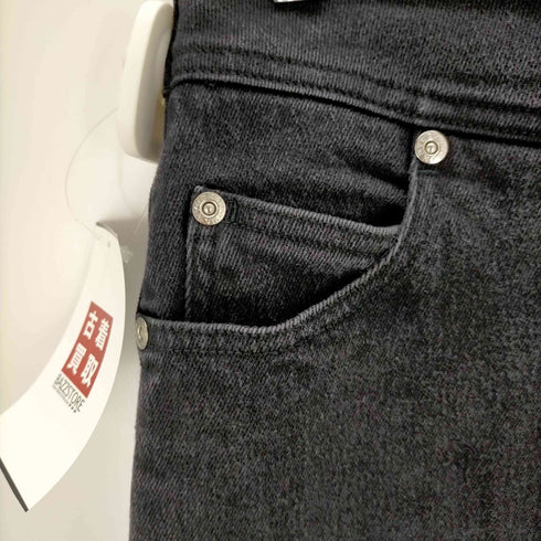 ダナキャランニューヨーク DKNY 香港製 90S フロントジップデニムスカート レディース 2