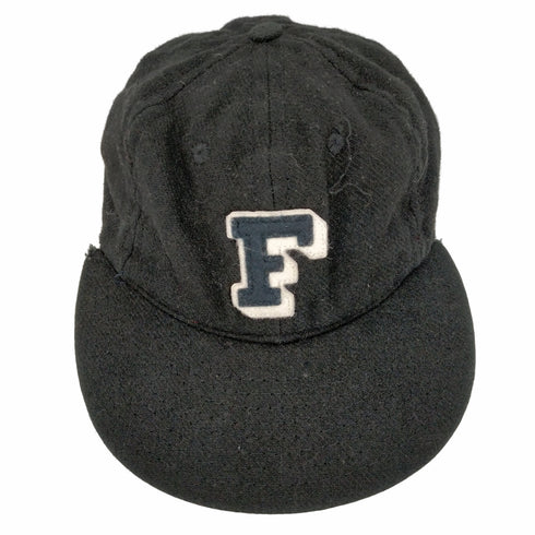 フランク FRANK 00s USA製 Fワッペン ウール6パネルキャップ メンズ 7 3/8 (M)