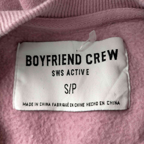 BOYFRIEND CREW プリントスウェット レディース JPN:S