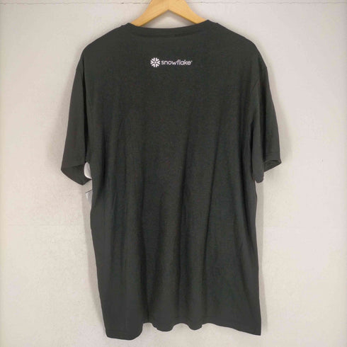 企業ロゴ プリント半袖Tシャツ メンズ