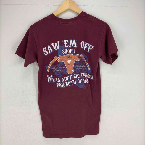 ギルダン GILDAN SAW EM OF F 両面プリントクルーネックTシャツ メンズ JPN:S