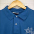 ヘインズ Hanes 90-00s usa製 フロントプリントポロシャツ メンズ JPN:M