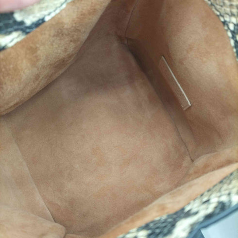 レジーナピョウ REJINA PYO Rita snake-printed leather パイソン 型押し レザー ハンド バッグ レディース