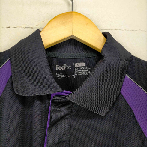 FedEx ワークポロシャツ メンズ JPN:L
