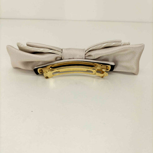 アレクサンドルドゥパリ ALEXANDRE DE PARIS サテン リボン バレッタ ヘア アクセサリー レディース