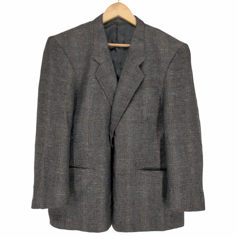 Hollywood clothes チェック柄ツイード テーラードジャケット メンズ s42