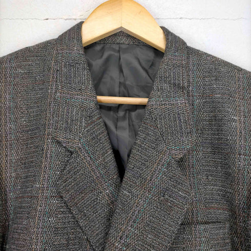 Hollywood clothes チェック柄ツイード テーラードジャケット メンズ s42