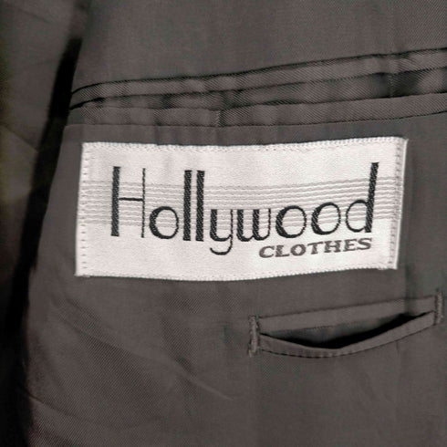 Hollywood clothes チェック柄ツイード テーラードジャケット メンズ s42