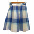 ブルーレーベルクレストブリッジ BLUE LABEL CRESTBRIDGE チェックスカート レディース EUR:36