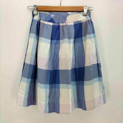ブルーレーベルクレストブリッジ BLUE LABEL CRESTBRIDGE チェックスカート レディース EUR:36