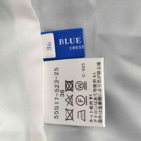 ブルーレーベルクレストブリッジ BLUE LABEL CRESTBRIDGE チェックスカート レディース EUR:36