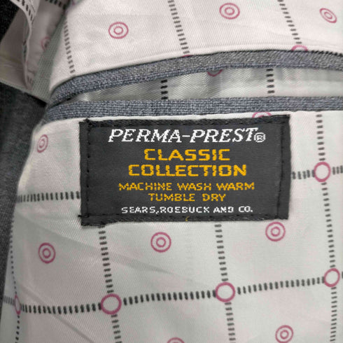 70S~ PERMA PREST テーラードジャケット メンズ 42L
