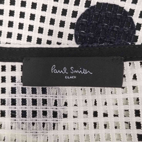 ポールスミスブラック Paul Smith BLACK ドット柄メッシュ切替 S/S Tシャツ レディース import:M