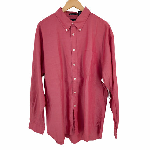 ギャップ Gap 00s 80s pinpoint oxford ボタンダウンL/Sシャツ メンズ import:XL