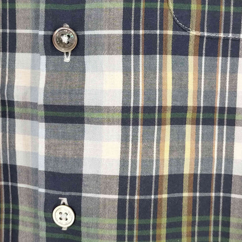 ビームス BEAMS マドラスチェック ボタンダウンシャツ メンズ JPN:M