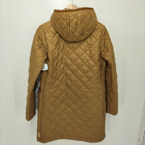 トラディショナルウェザーウェア Traditional Weatherwear レオパード裏起毛 キルティング ステンカラーコート レディース JPN:34