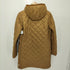 トラディショナルウェザーウェア Traditional Weatherwear レオパード裏起毛 キルティング ステンカラーコート レディース JPN:34