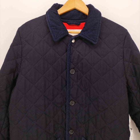 マッキントッシュ Mackintosh 襟コーデュロイ ウール キルティングコート メンズ US:38