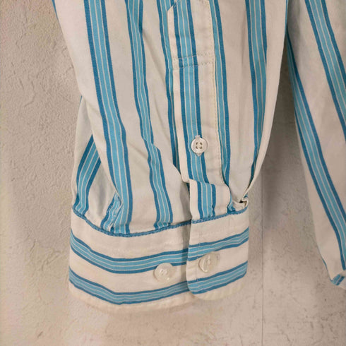 ギャップ Gap 00s OLD GAP ボタンダウンストライプL/Sシャツ メンズ import:XL