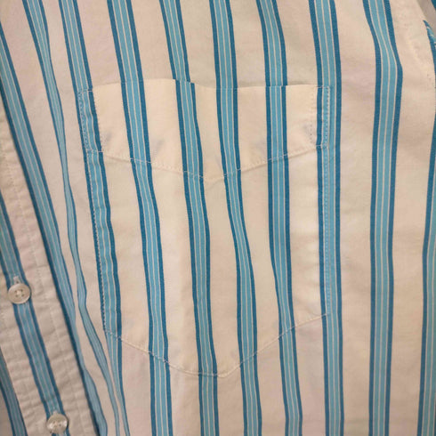 ギャップ Gap 00s OLD GAP ボタンダウンストライプL/Sシャツ メンズ import:XL