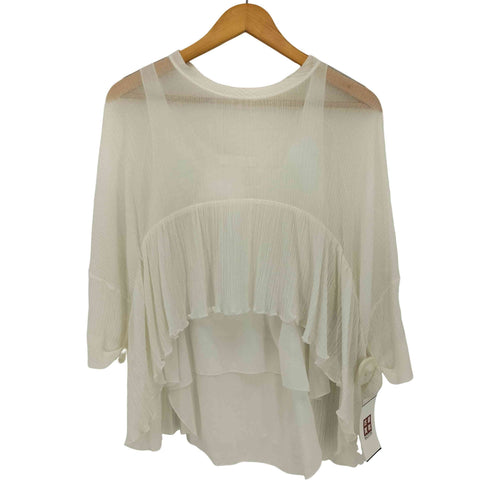 クロエ Chloe シフォンギャザーブラウス プルオーバー レディース JPN:34